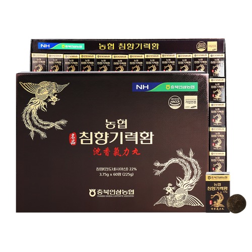 품절) 충북농협 - 농협 침향기력환 3.75g x 60환(오프라인 판매전용)