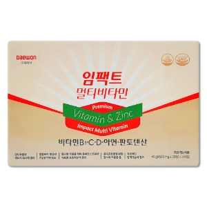 대원제약 - 임팩트 멀티비타민 500mg x 90정 (오프라인 판매전용)
