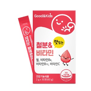 내츄럴플러스 - 굿앤키즈 맛있는 철분&amp;비타민 2g x 30포