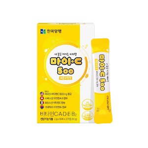 한미양행 - 마이C500(레몬라임맛) 2g x 30포
